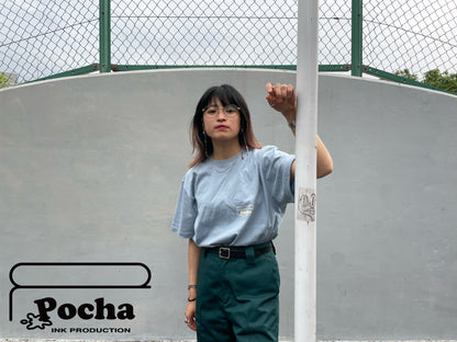 Pocha Standard Tee (Acid Blue)