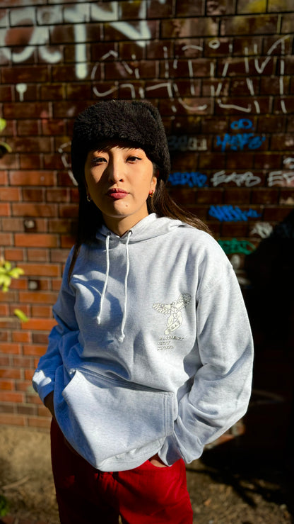 ANCIENT CITY KYOTO HOODIE (Ash)