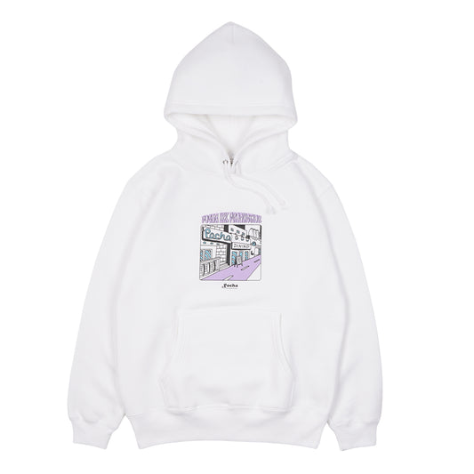 Dining Street Hoodie (White)