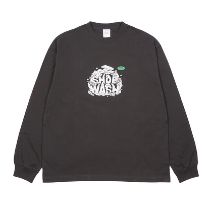 SHOE WASH L/S Tee (Sumi)