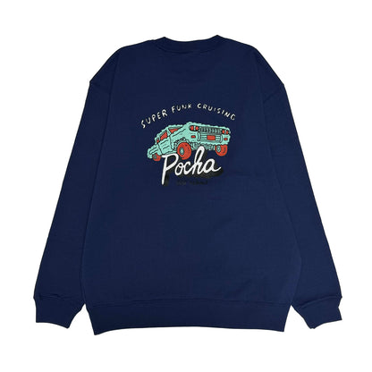 SUPER FUNK CRUISING SWEAT SHIRT (IndigoMint)