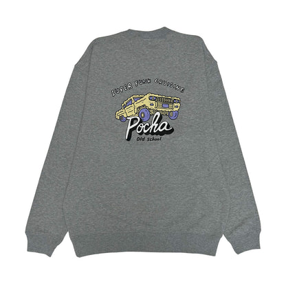 SUPER FUNK CRUISING SWEAT SHIRT (GrayYellow)